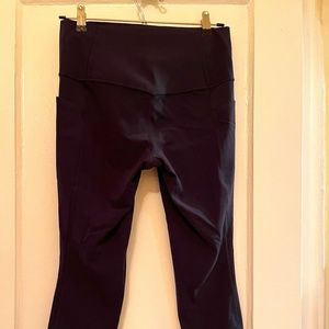 Athleta tights capri length